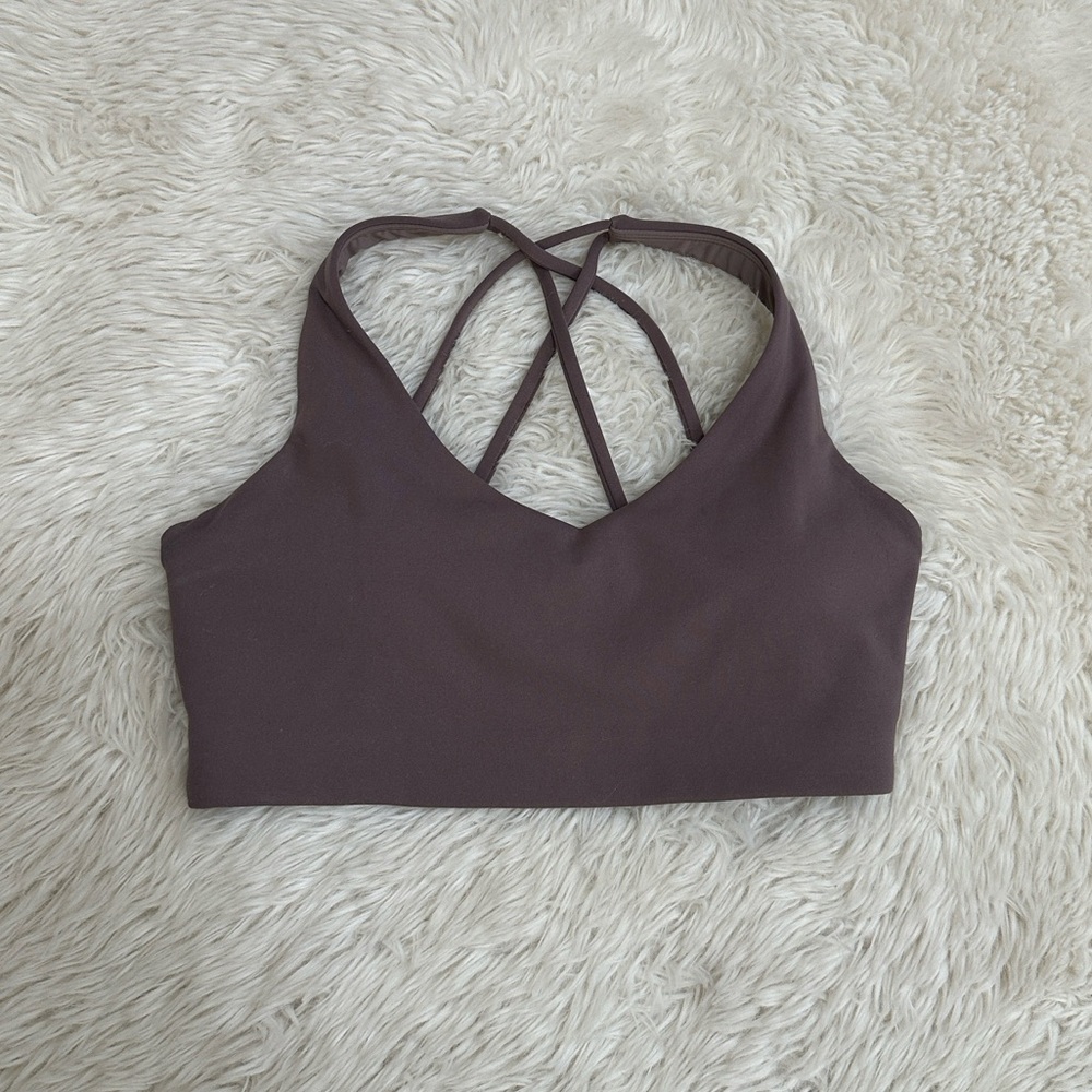 White Fox Boutique Cross-Back Sports Bra